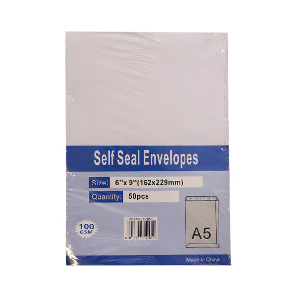 50Pcs Self Seal Envelopes