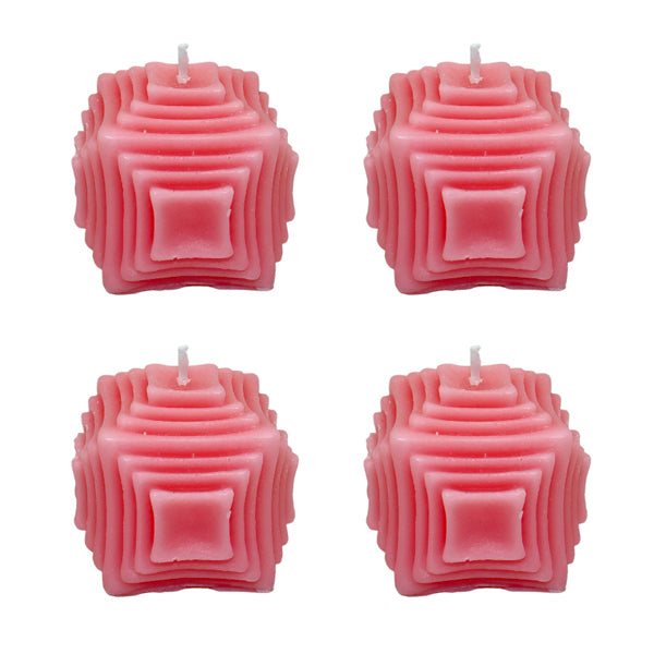 Geometric Scented Candle (Set Of 4)