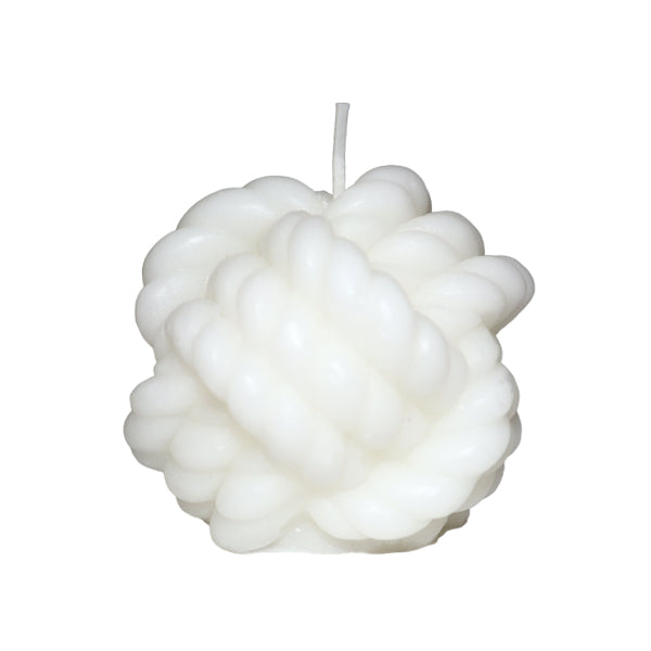 Rope Knot Ball Scented Candle (Set Of 4)
