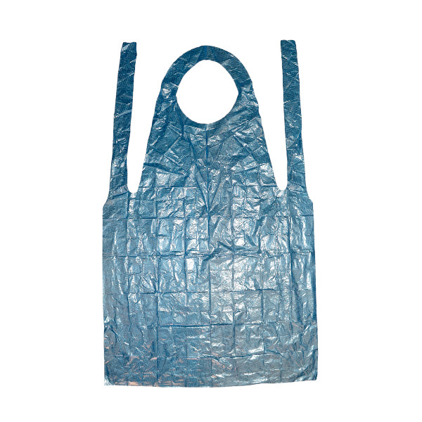50Pcs Disposable Blue Plastic Aprons