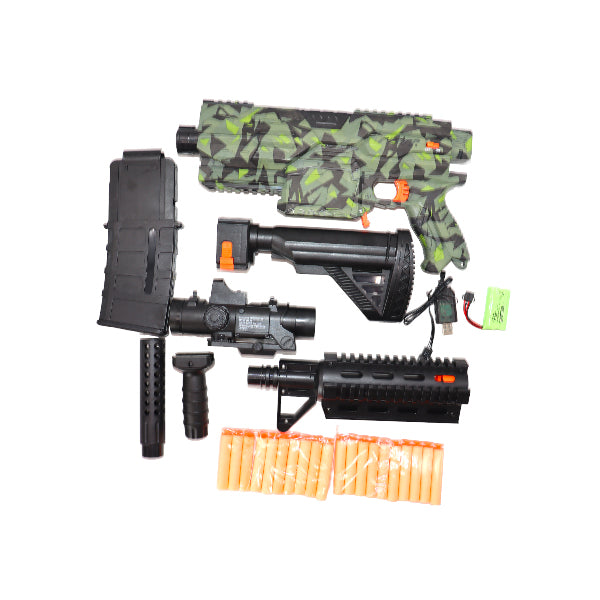 Rifle Battery-Operated Toy Machine Gun