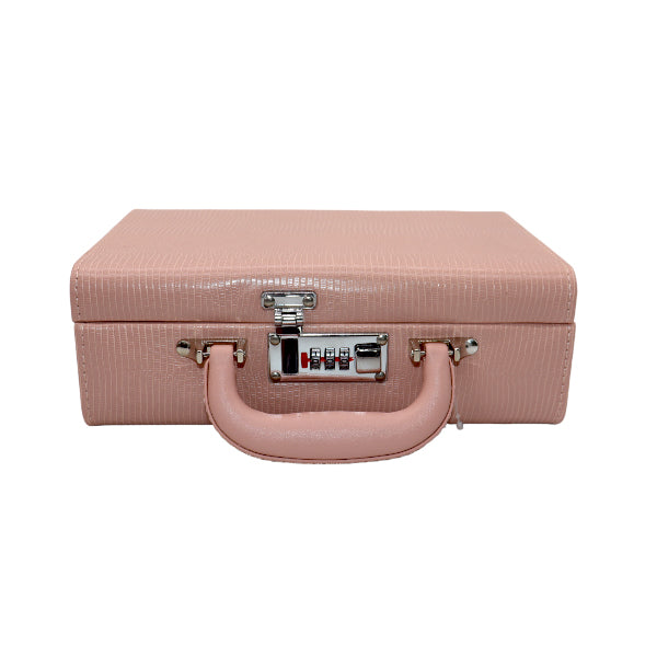 Suitcase Jewelry Box With Lock 24cm