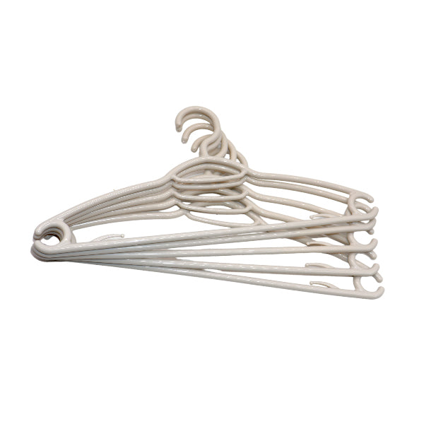 Pack Of 5 Space Saving Strong Plastic Hangers
