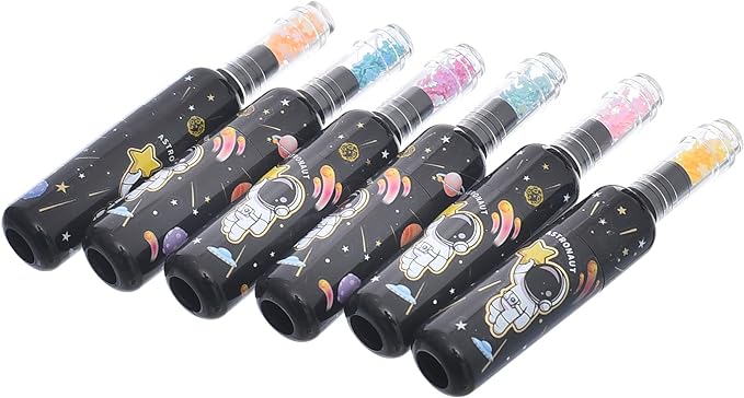 Cute Space Theme Bottle Shape Highlighters