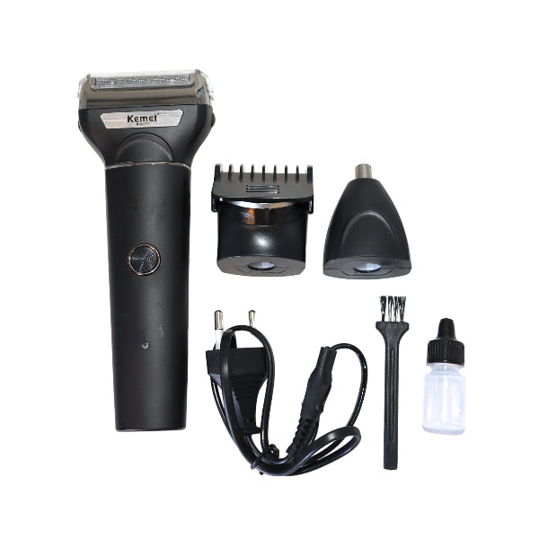 Rechargeable 3 in 1 Perfect Shaver, Hair Clipper and Nose Trimmer
